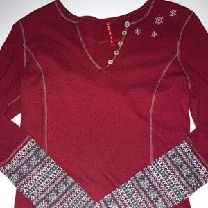 ALP-N-ROCK red henley